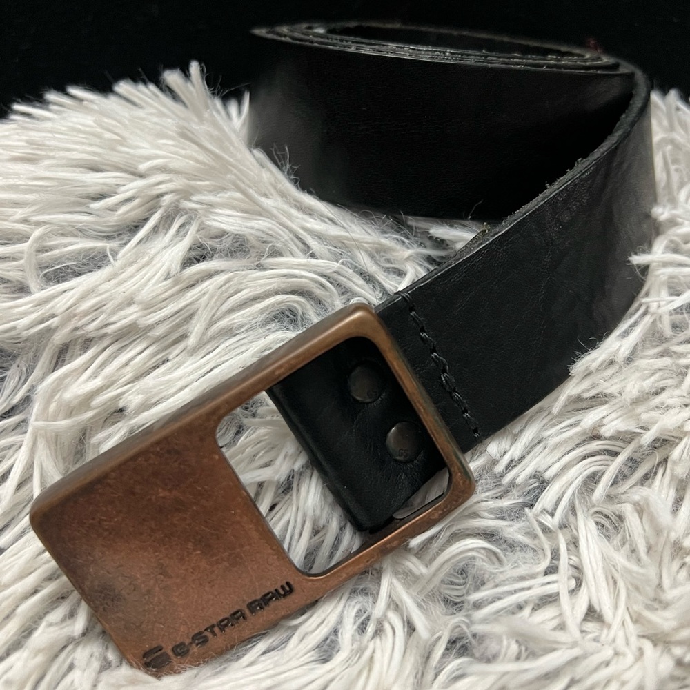 G Star RAW Correct line Belt Thick Leather